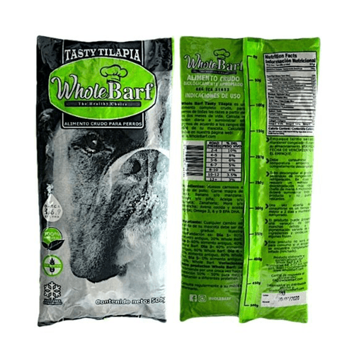 whole barf tilapia